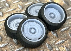Resin 21 Inch “US Mags Arlington” Model car Wheels/Tires 1/24 1/25 scale
