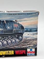 ESCI 8004 Sd.Kfz.124 Wespe German Self-Propelled Howitzer WWII 1:72 Model Kit