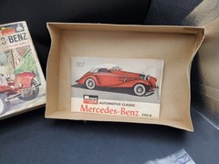 Vintage Monogram 1939 Mercedes-Benz 540K Cabriolet Model Car Kit 1/24 PC87 Used