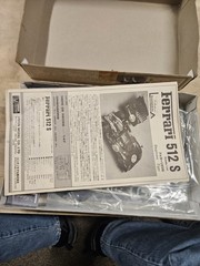 Vintage Union 1/24 Ferrari 512 S. New Open Box