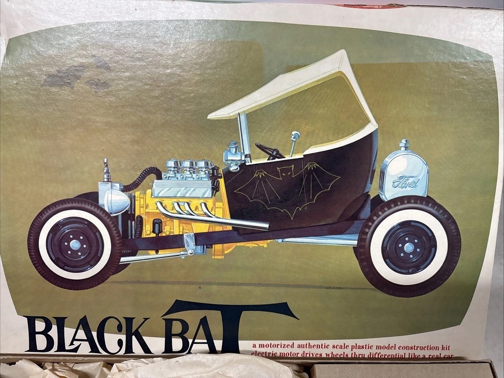 Vintage 1966 The Lindberg Line BLACK CAT GREAT SHAPE