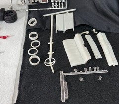 Vintage 1969 Chevy Chevelle SS 396 Built Model Partial Paint Extra Parts Box