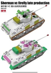 RYE FIELD 1/35 Scale Sherman vc Firefly Late Production.Assembly Model Kit #5153