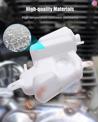Motorcycle Coolant Reservoir Tank Replace 43078-0553 Fit for Kawasaki Ninja 650