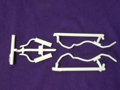 1960 Chevy Nomad Station Wagon EXHAUST for AMT 1:25 Model Kit 60 Chevrolet