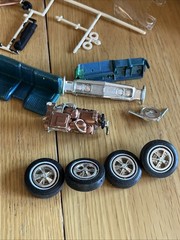 Original AMT 1970 Oldsmobile Toronado Model Kit 1:24 partially assembled/painted