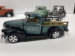 Lot Of 4 BUILT Model Cars NICE Lot#004 Trucks