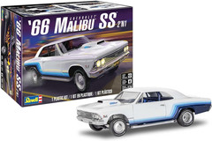 85-4520 1966 Chevy Malibu SS 2N1 Model Car Kit 1:24 Scale 92-Piece Skill Level 4