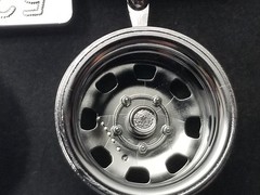 BASSETT STYLE RACING WHEELS from 77 Chevy Monte Carlo Salvinos JR 1:25 Model Kit