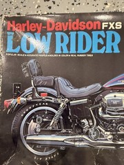 vintage Imai Harley Davidson FXS Low Rider 1/12th model kit 1982 open box