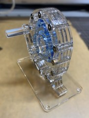 New Product! Wankel model engine. See through clear Acrylic, Made in USA