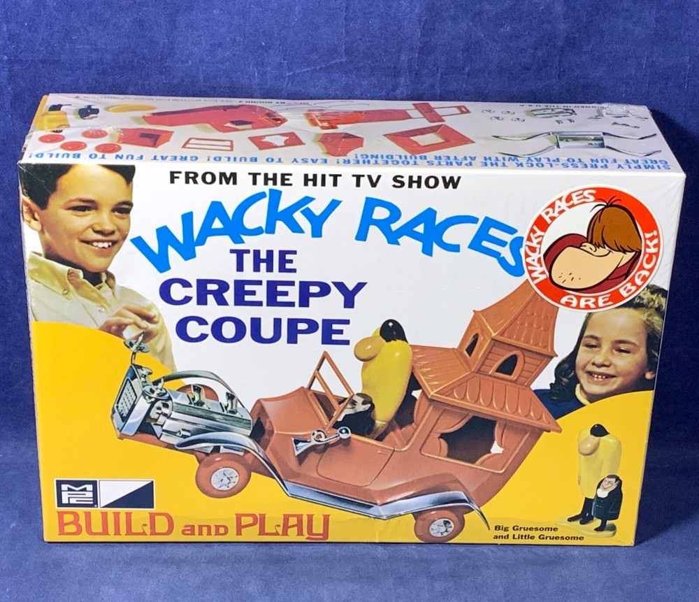 THE CREEPY COUPE Wacky Races MPC MODEL KIT Press-Lock 1:25 Gruesome MPC936