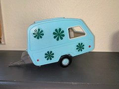 Camper Special – 1950s 1960s 1:24 Scale 1:25 Diorama Model Rubber Tires Interior