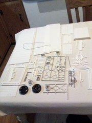 Amt 125 Pup Trailer 28 Ft Plastic Model Parts