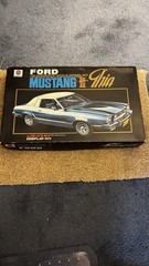NITTO KAGAKU 1/16 1974? FORD MUSTANG II GHIA MODEL KIT UNBUILT 545-2000 RARE