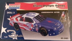 1996 MONOGRAM 1:24 #3 DALE EARNHARDT ATLANTA OLYMPIC GAMES MONTE CARLO
