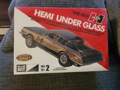 MPC Hurst Hemi Under Glass Drag Car Factory Sealed Model Kit