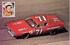 1/25 POWERSLIDE #71 K&K INSURANCE BAKER/BONNETT/MARCIS DODGE 71-77 NASCAR DECAL