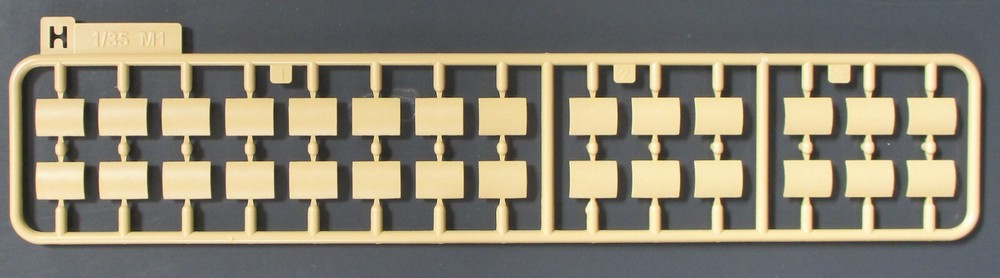 Rye Field Models 1/35th Scale M1A2 Sep Tusk – Parts Tree H from Kit No. 5004