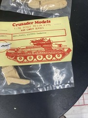 Crusader Model Kits Lot Of 15 Tanks Trucks Miniatures New M11