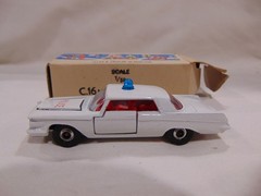 1972 IMPY Roadmaster Lonestar #16 Motorway Police Chrysler Imperial WHITE W/ Box