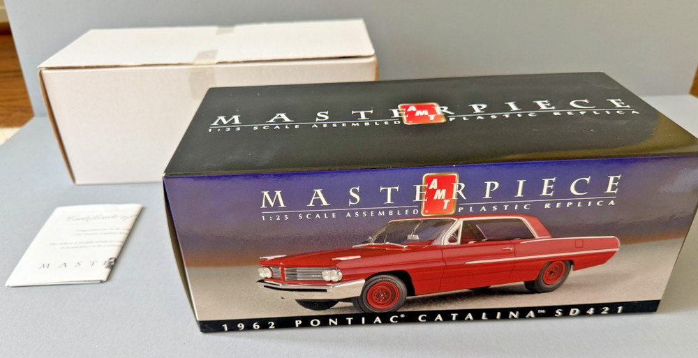 AMT Masterpiece 1962 Pontiac Catalina SD421 1:25 Limited Edition w/ COA & Box