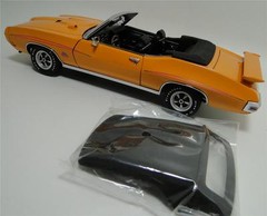 GTO Pontiac Race Car Hot Rod Dragster Racing Racer Muscle Built Model Promo