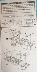 🔥60 CHEVROLET FLEETSIDE PICKUP – FRAME – AMT – MODEL KIT PARTS LOT🔥