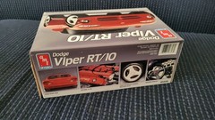 AMT Ertl Dodge Viper RT/10 1:25 Model Kit 6808 Open Box Complete 1992