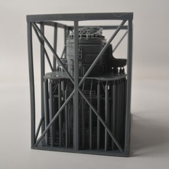 LYCG200335 1/200 Model Upgrade Parts Bismarck Battleship Chimney And Hangar