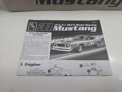 AMT Original Art Series Warren Tope 1973 Road Racing Mustang 1:25 Kit AMT896/12