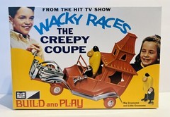 MPC Wacky Races The Creepy Coupe Plastic Model Kit 1:25 Scale Complete