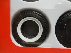 AMT Racemaster Dragster Slicks 1:25 Scale Pad Printed Vinyl Tire Set