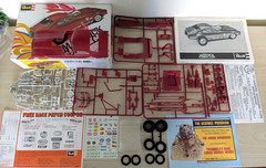 L@@K! *RARE *VINTAGE REVELL MAVERICK FUNNY CAR KIT **100% COMPLETE **SUPER C@@L!
