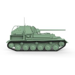 32612 1/32 Military Model Kit Soviet SU-76M 85mm D-5S Tank Destroyer 3D PRINT