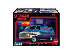 Revell 14578 1977 GMC WSQK Squawk Van “Stranger Things” plastic model kit 1/25