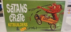 Vintage Satan’s Crate Kit Builders & The Lindberg Line 2361 Of 2500 NIB