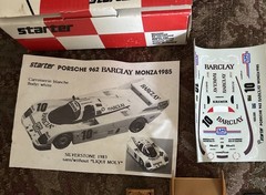 Starter Porsche 962C Barclay Liqui Moly Monza 1985 Resin Kit 1:43 Made In France