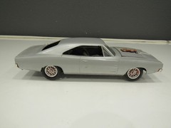 1969 Mopar Dodge Charger Car model Kit 1/25 Built vintage