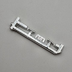 MPC 1/25 Donnie Allison Mercury Stock Car 796 Parts Chrome Fluid Stems