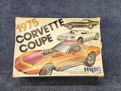 1975 Corvette Coupe 1:25 MPC Model Customizing Kit # 1-7505 Unbuilt w/Box u-1J