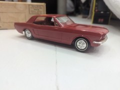 AMT 1965 Ford Mustang GT Coupe 7.5” Dealer Promo Model Car