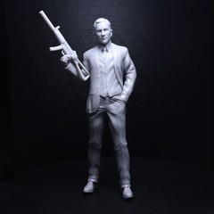 1/24 Scale Resin Figure Model Kit Sculpture Unassembled, Unpainted Model Kit.