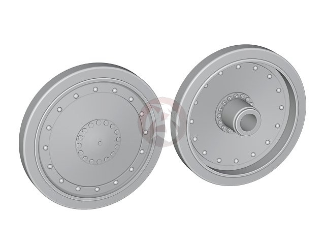 Rado 1/35 Road Wheels for Jagdpanzer 38(t) Hetzer (Mid) (for Takom) RDM35S97