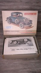 Hubley Metal model car kit 1932 Chevrolet Coupe No. 4869 w/ instructions Z125