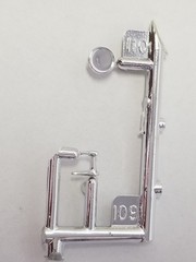 1955 Chevrolet Bel Air SIDE MIRROR for Revell 1:25 Model Kit 55 Chevy
