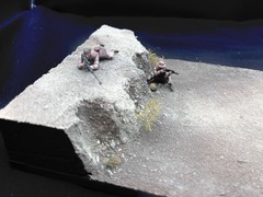 1/35 Scale Military Diorama Base Terrain Display Model Soldiers Figures Diecast