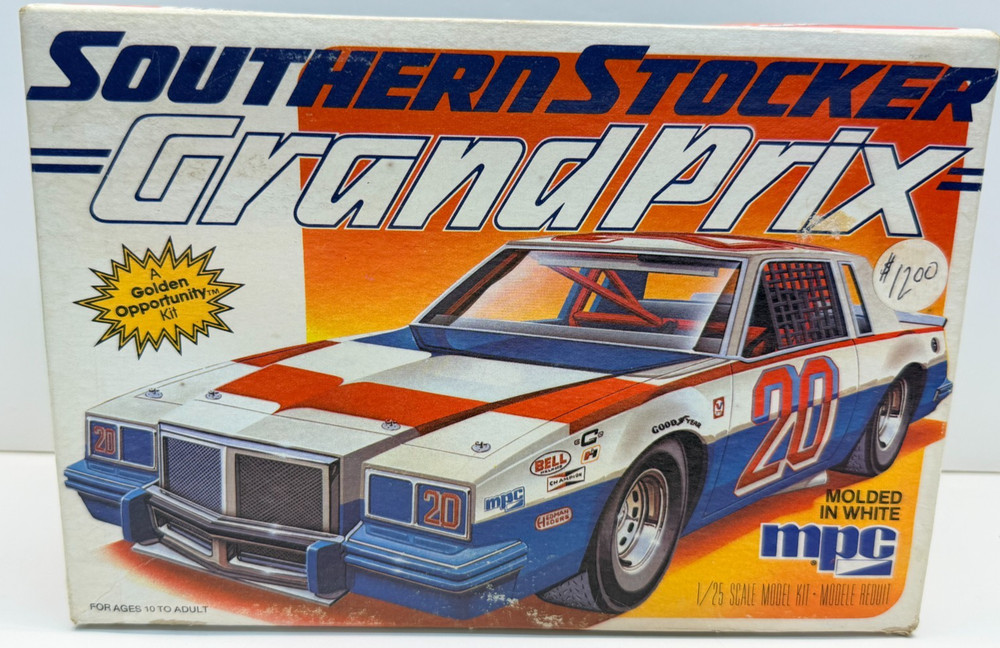MPC 1:25 Scale Souther Stocker Grand Prix NASCAR Stock Car Boxed Model Kit