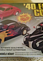 Ford Coupe 1940 Police Lindberg Car Model Kit 72159 New 2006 3 Way Stock Custom