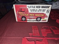 LIndberg 1:25 LIttle Red Wagon Model Kit # 72158 Please check photos